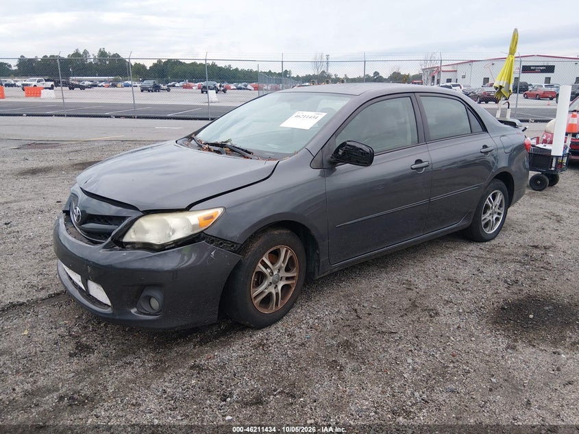 Vin: jtdbu4ee8bj105472, lot: 46711357, toyota corolla le 20112