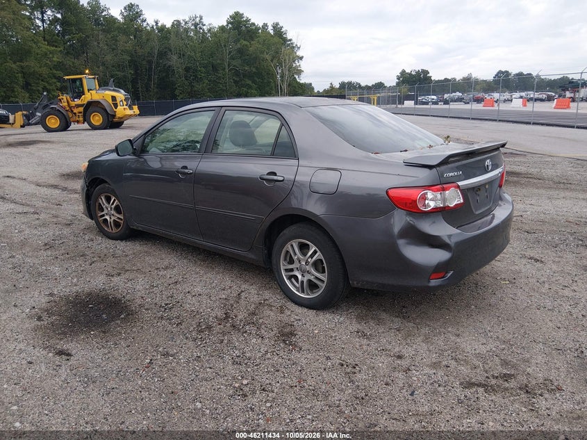 Vin: jtdbu4ee8bj105472, lot: 46711357, toyota corolla le 20113