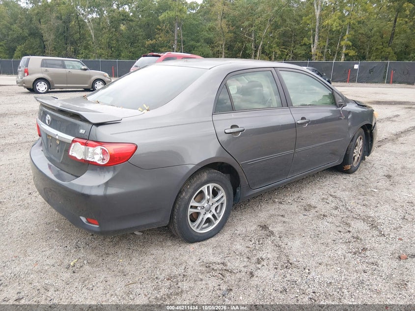 Vin: jtdbu4ee8bj105472, lot: 46711357, toyota corolla le 20114