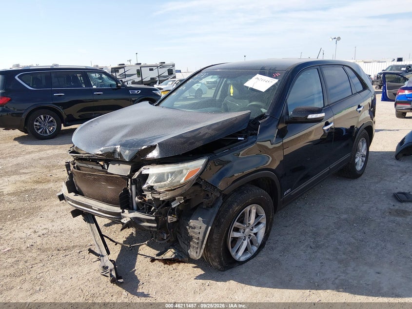 Vin: 5xyktca62fg614216, lot: 46711380, kia sorento lx 20152