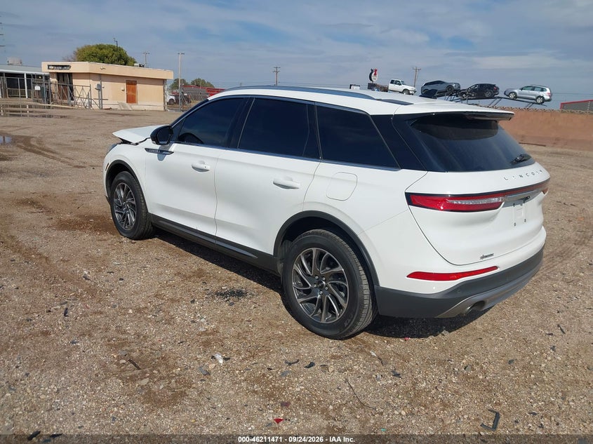 Vin: 5lmcj1c90nul21569, lot: 46711394, lincoln corsair standard 20223