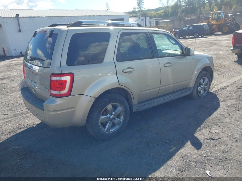 Vin: 1fmcu9eg2bkb09459, lot: 46711396, ford escape limited 20114