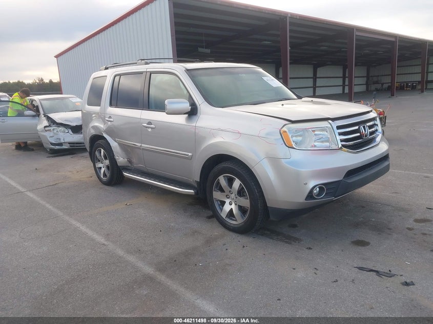 Vin: 5fnyf4h91eb030774, lot: 46711421, honda pilot touring 20141