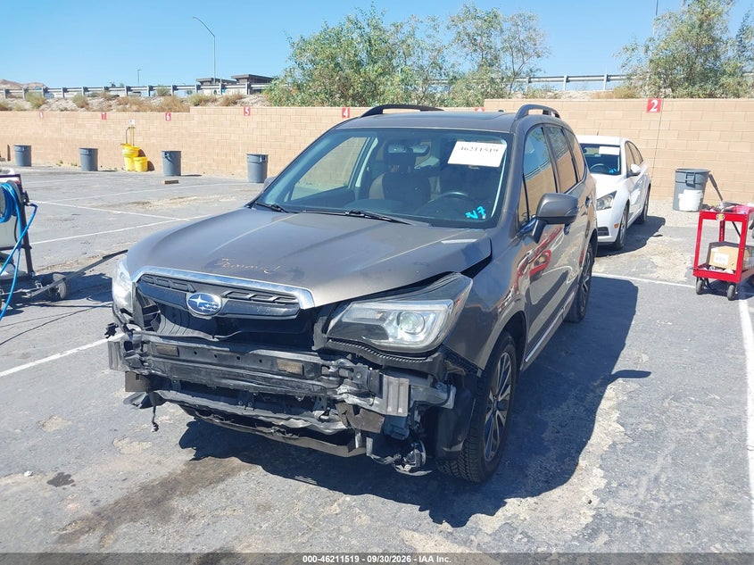 2017 Subaru Forester 2.0Xt Touring, Удар спереди, IAAI, VIN JF2SJGTC2HH543711 — фото 2