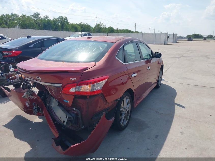 Vin: 3n1ab7ap6ey299626, lot: 46711450, nissan sentra sr 20144