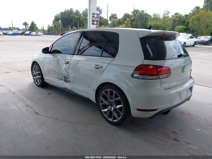 Vin: wvwhv7aj5dw138978, lot: 46711454, volkswagen gti drivers edition 20133