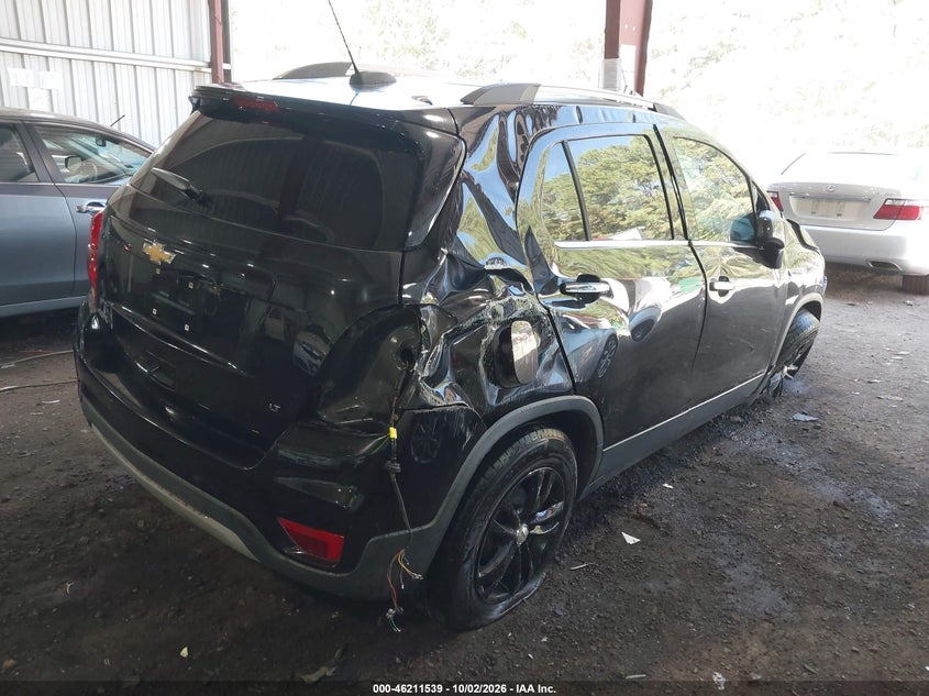 Vin: kl7cjlsb5kb884824, lot: 46711462, chevrolet trax lt 20194