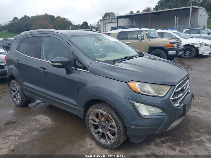 Vin: maj6s3kl3lc327272, lot: 46711478, ford ecosport titanium 20201