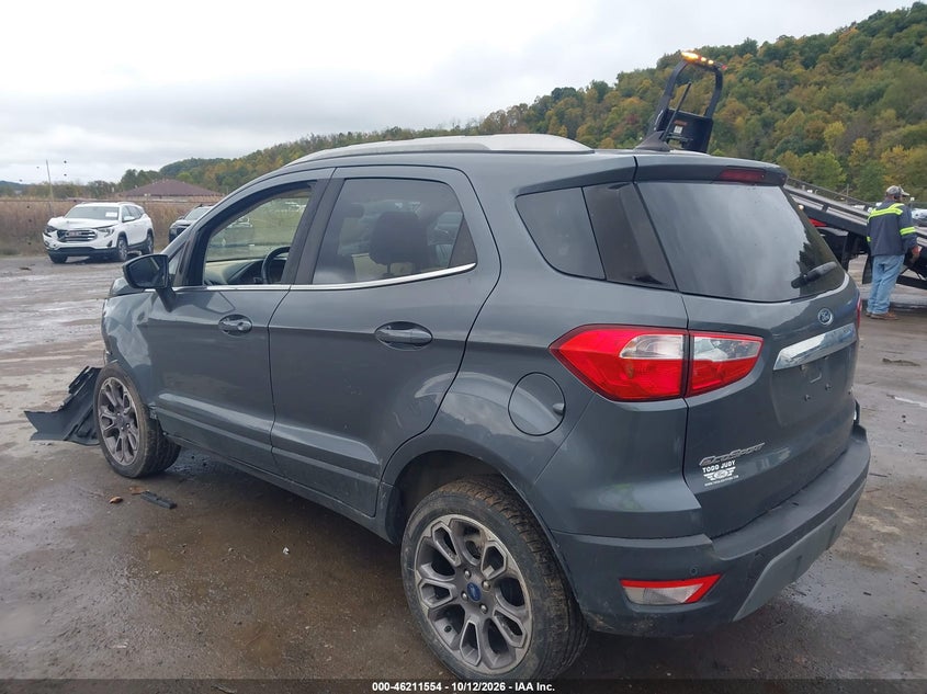 Vin: maj6s3kl3lc327272, lot: 46711478, ford ecosport titanium 20203
