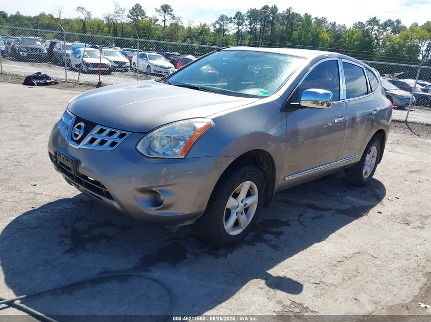 2013 Nissan Rogue, Дах, IAAI, VIN JN8AS5MV2DW652143 — фото 2