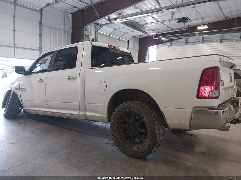 Vin: 1c6rr7tt8js168395, lot: 46711489, ram 1500 big horn  4x4 6'4 box 20183