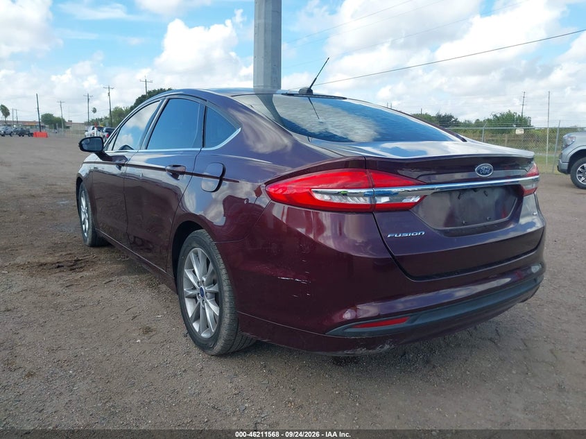 Vin: 3fa6p0h73hr179160, lot: 46711491, ford fusion se 20173