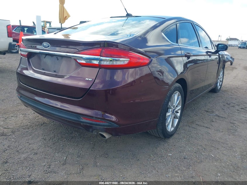 Vin: 3fa6p0h73hr179160, lot: 46711491, ford fusion se 20174