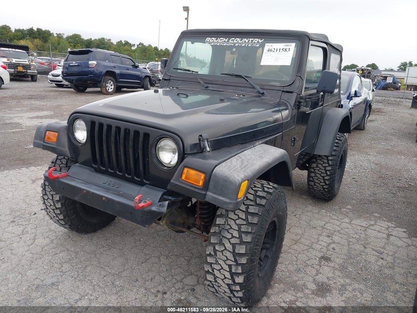 JEEP WRANGLER 2001 VIN 1J4FA49S71P323841