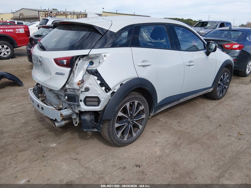 Vin: jm1dkfc79k0405364, lot: 46711515, mazda cx-3 touring 20194