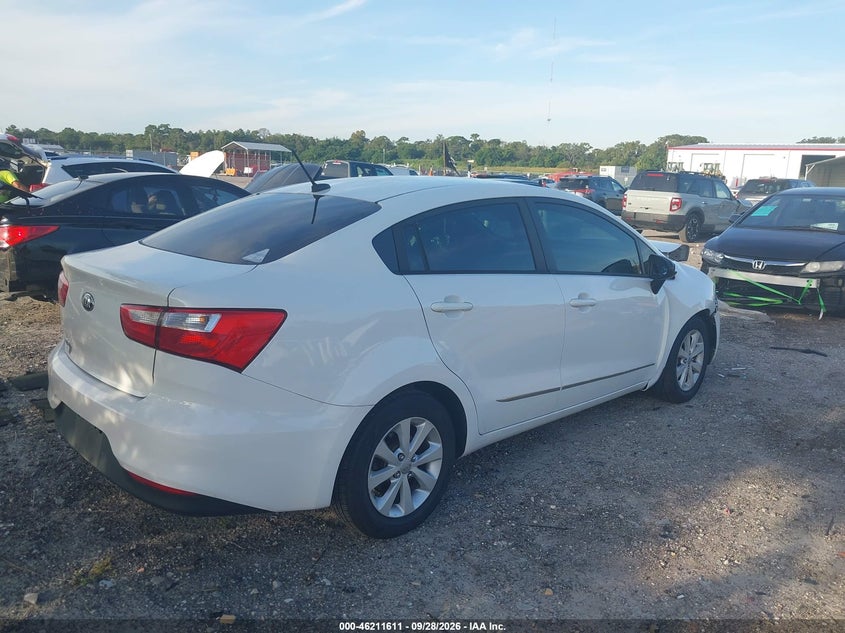 Vin: knadm4a38h6117188, lot: 46711534, kia rio lx 20174