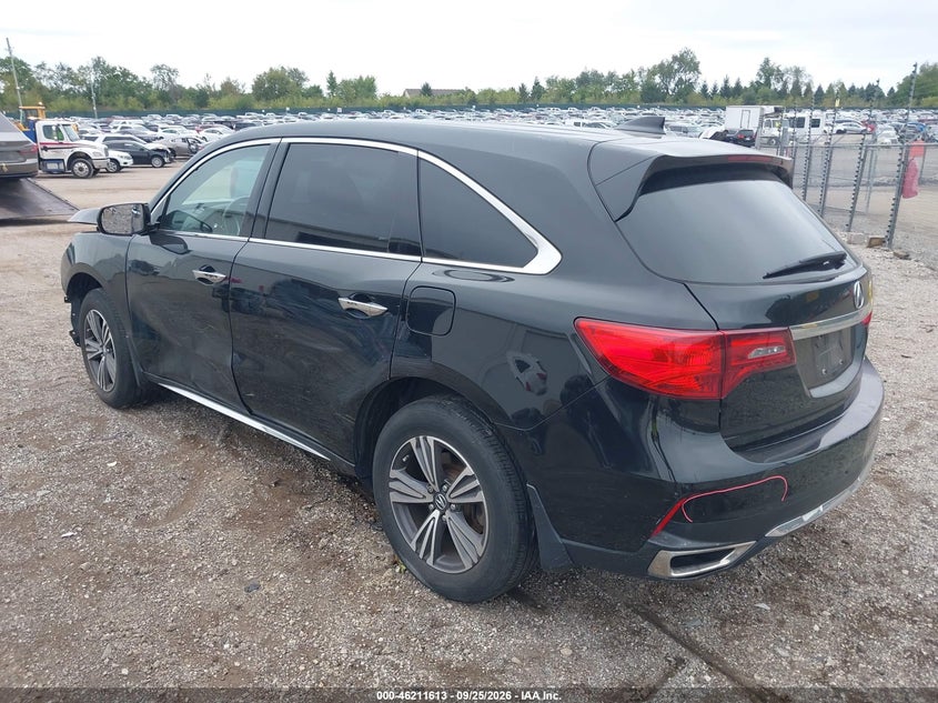 Vin: 5j8yd4h35jl015480, lot: 46711536, acura mdx 20183