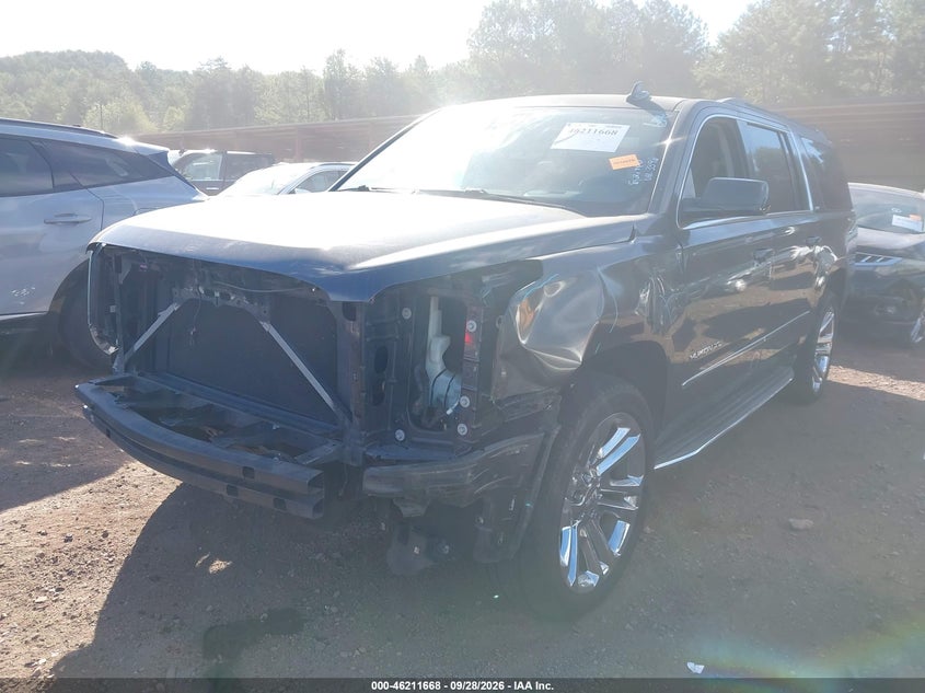 Vin: 1gks1gkc6gr443396, lot: 46711591, gmc yukon xl slt 20162