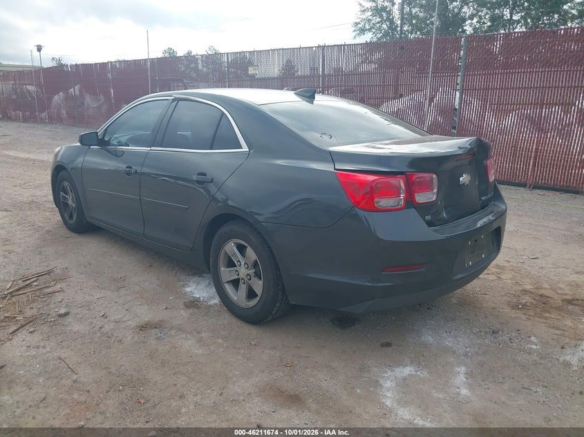 Vin: 1g11b5sl7ff167196, lot: 46711597, chevrolet malibu ls 20153
