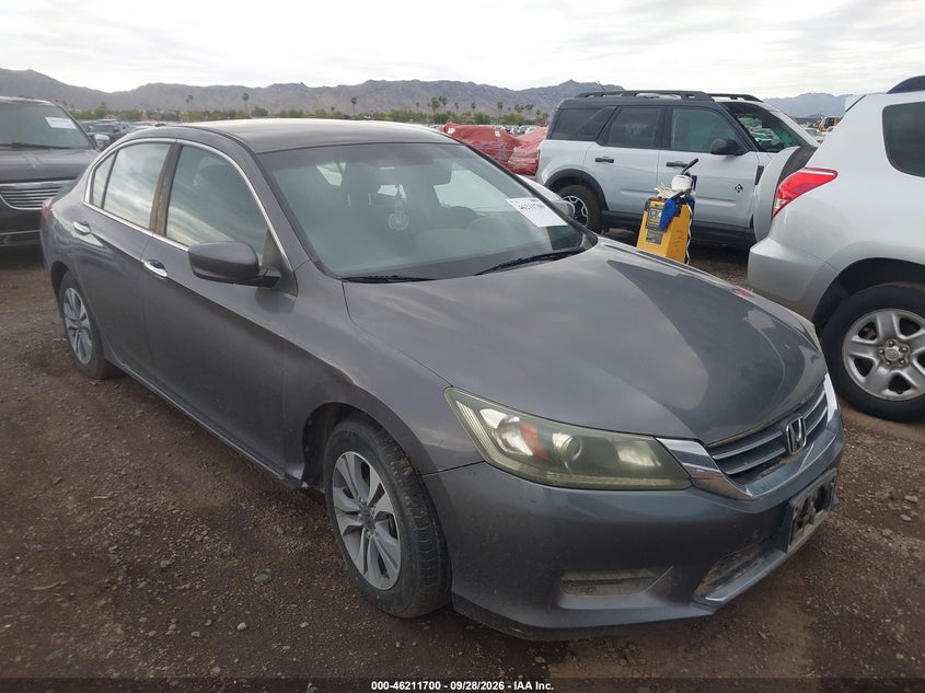 Vin: 1hgcr2f33ea307133, lot: 46711623, honda accord lx 20141
