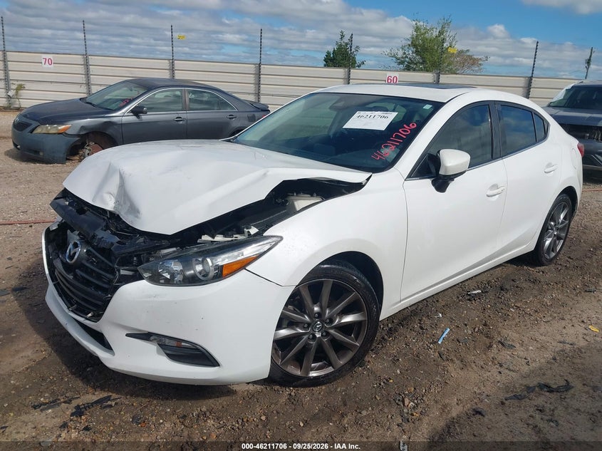 Vin: 3mzbn1v31jm252659, lot: 46711629, mazda mazda3 touring 20182
