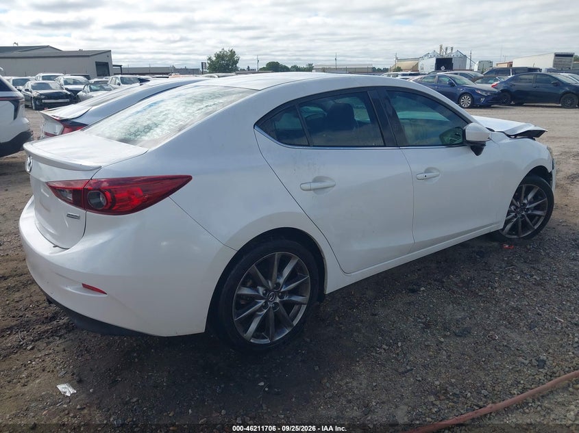 Vin: 3mzbn1v31jm252659, lot: 46711629, mazda mazda3 touring 20184