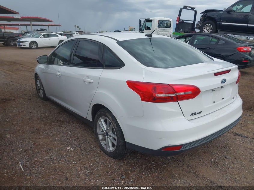 Vin: 1fadp3f24hl277600, lot: 46711634, ford focus se 20173