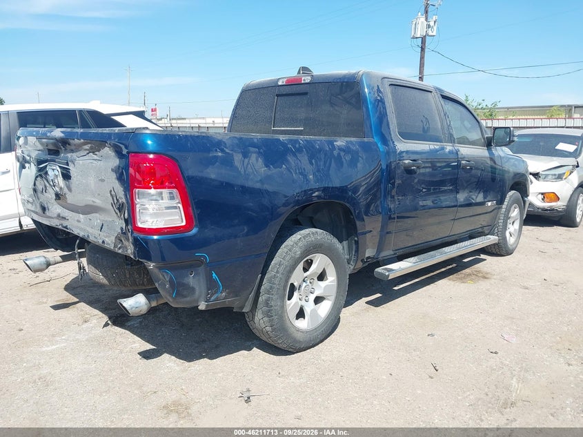 Vin: 1c6rreft3rn210112, lot: 46711636, ram 1500 lone star  4x2 5'7 box 20244