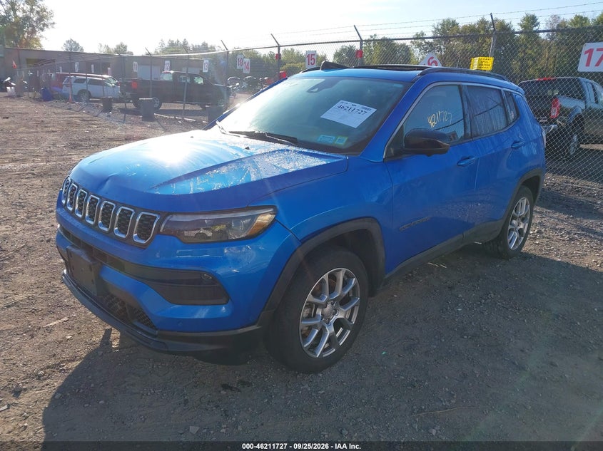 Vin: 3c4njdfnxrt112009, lot: 46711650, jeep compass latitude lux fwd 20242