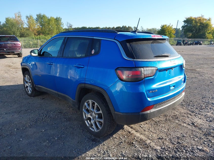 Vin: 3c4njdfnxrt112009, lot: 46711650, jeep compass latitude lux fwd 20243