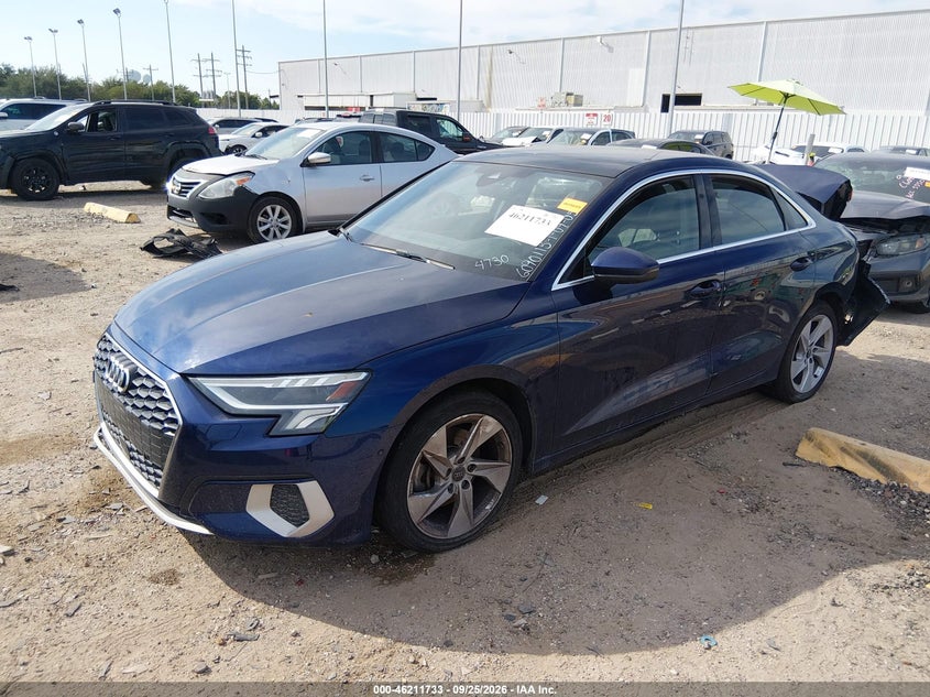 2024 Audi A3, Удар ззаду, IAAI, VIN WAUAUDGY1RA024730 — фото 2