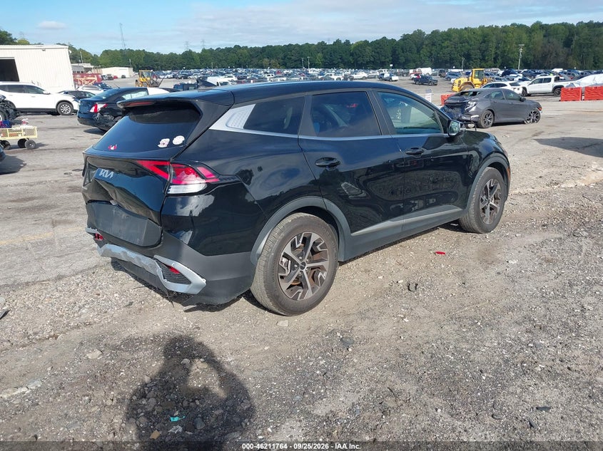 Vin: 5xyk33af0pg096818, lot: 46711687, kia sportage ex 20234
