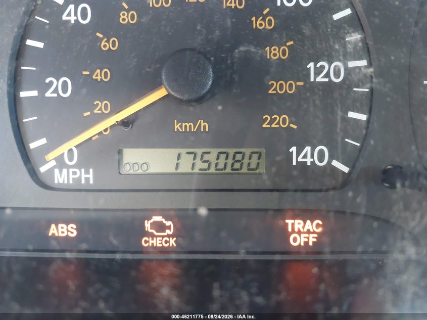 TOYOTA AVALON 1998 VIN 4T1BF18B1WU260911
