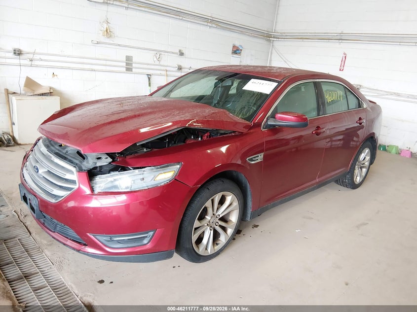 2013 Ford Taurus Sel, Front End, IAAI, VIN 1FAHP2E84DJ183625 — photo 2