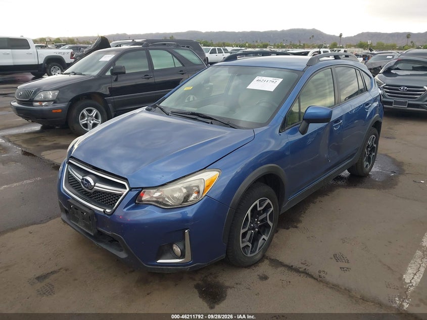 Vin: jf2gpabc0g9245685, lot: 46711715, subaru crosstrek 2.0i premium 20162