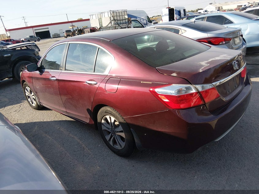 Vin: 1hgcr2f32ea300156, lot: 46711736, honda accord lx 20143