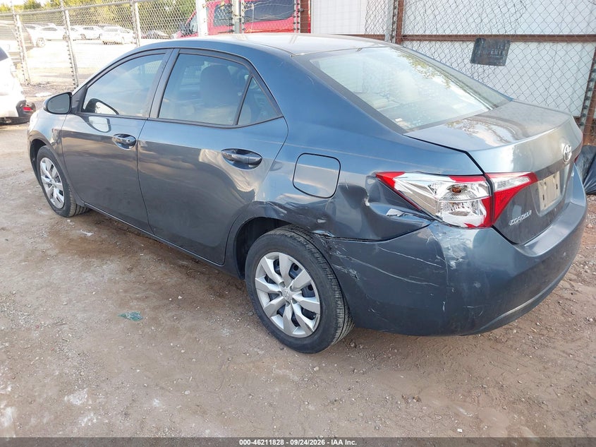 Vin: 5yfburhe1gp551197, lot: 46711751, toyota corolla le 20163