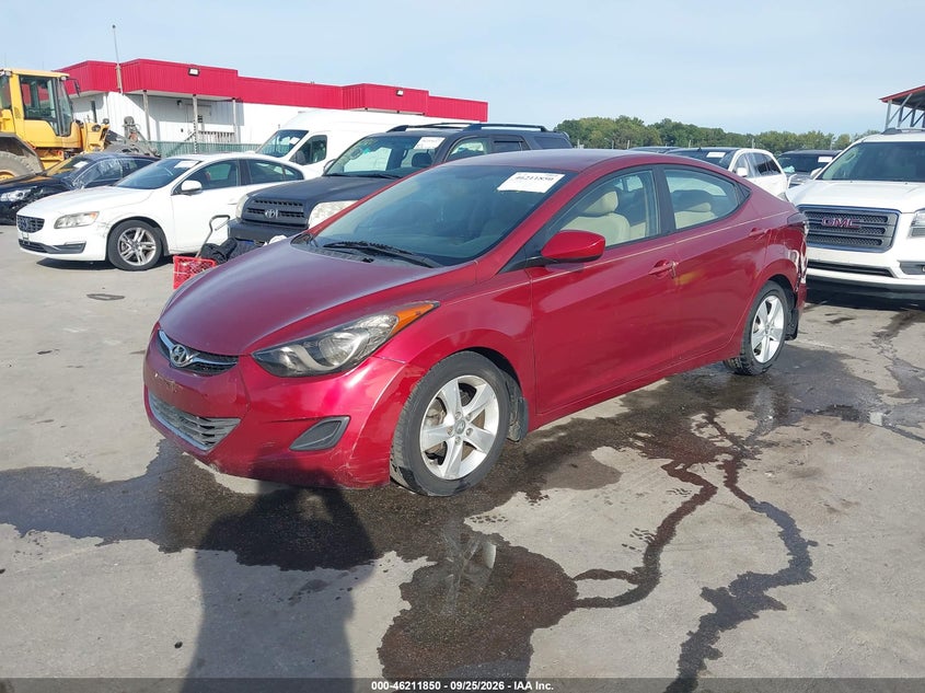 Vin: 5npdh4aexdh404606, lot: 46711773, hyundai elantra gls 20132