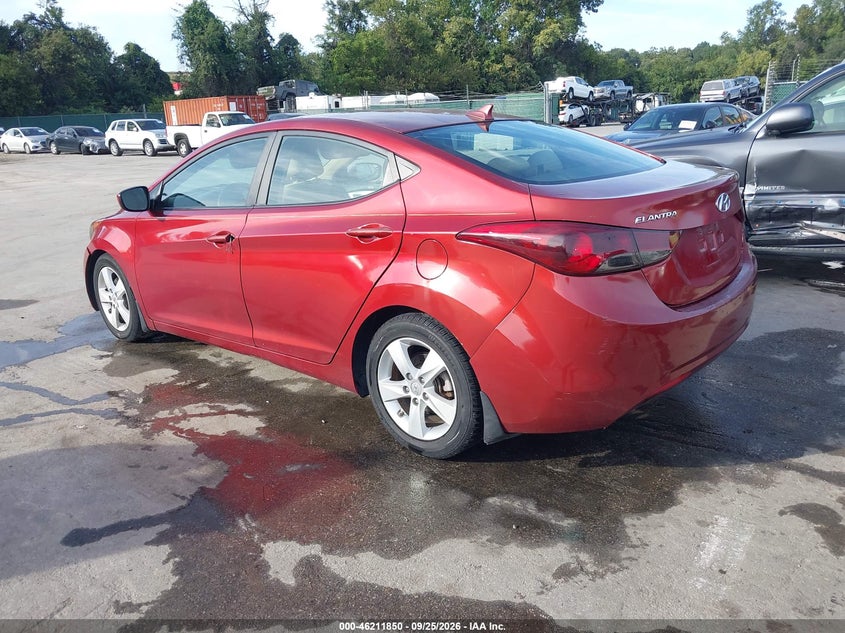 Vin: 5npdh4aexdh404606, lot: 46711773, hyundai elantra gls 20133
