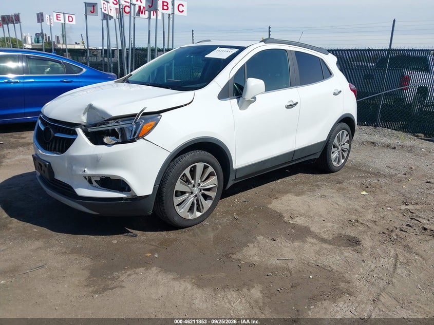 2020 Buick Encore, Удар спереду, IAAI, VIN KL4CJESB0LB048526 — фото 2