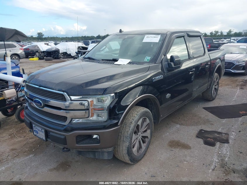 Vin: 1ftew1e54jfe73803, lot: 46711806, ford f-150 king ranch 20182
