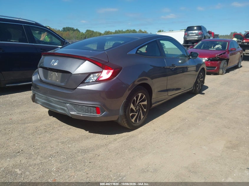 Vin: 2hgfc4b5xhh307007, lot: 46711843, honda civic lx 20174