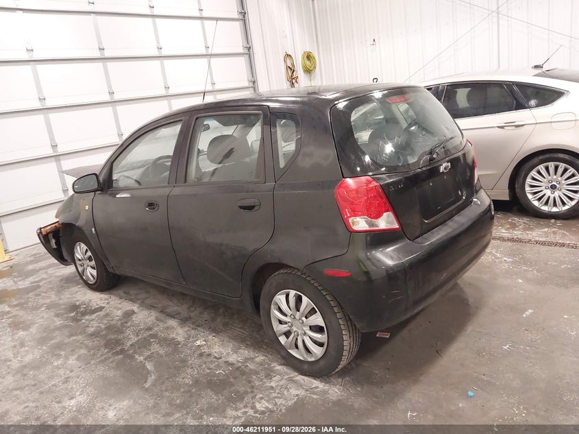 CHEVROLET AVEO 5 2007 VIN KL1TD66687B794672