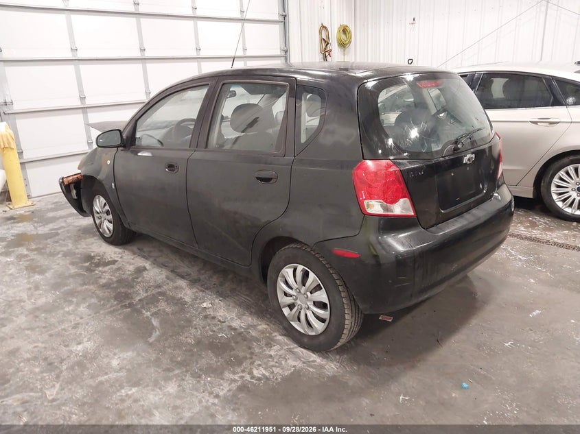 CHEVROLET AVEO 5 2007 VIN KL1TD66687B794672