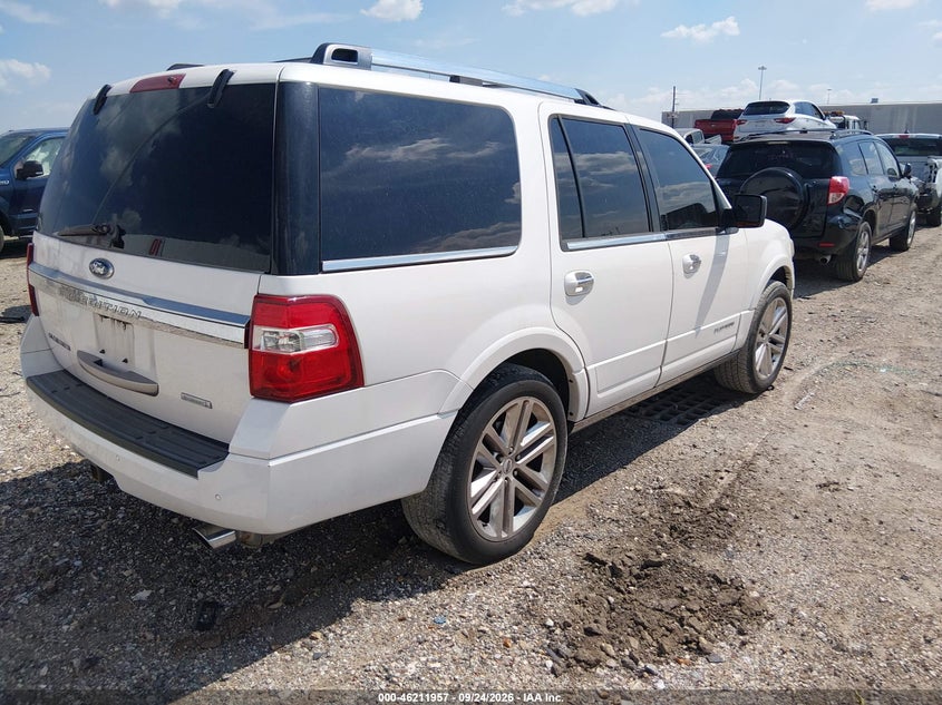 Vin: 1fmju1lt6fef35118, lot: 46711880, ford expedition platinum 20154
