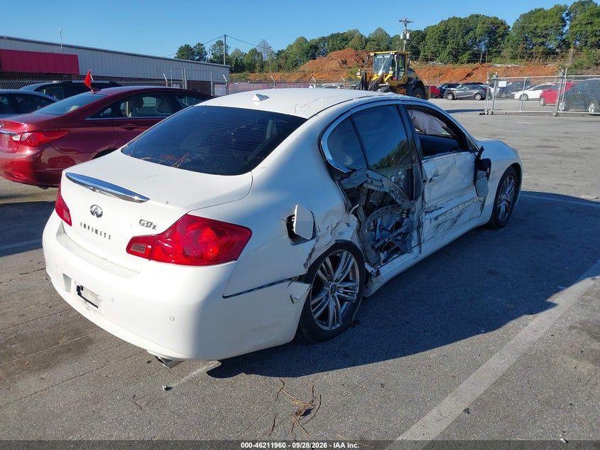 Vin: jn1cv6arxdm765474, lot: 46711883, infiniti g37x 20134