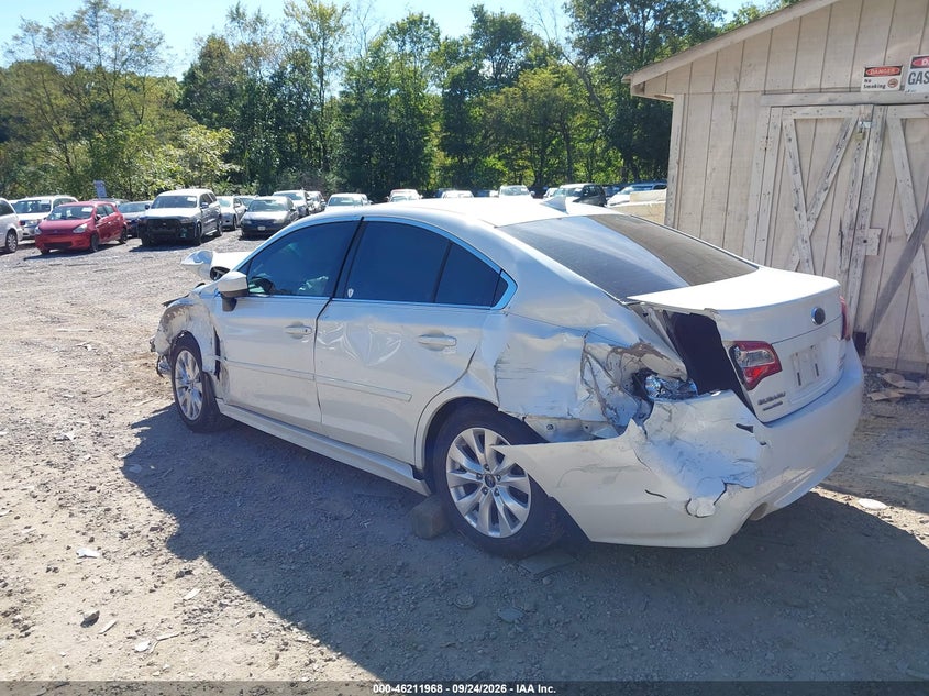 Vin: 4s3bnad68h3037841, lot: 46711891, subaru legacy 2.5i premium 20173