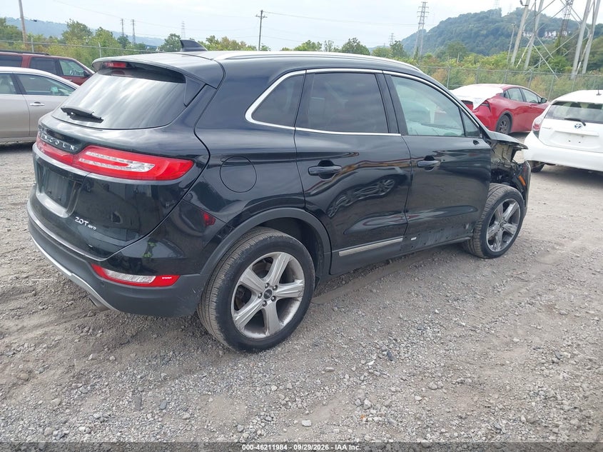 LINCOLN MKC 2017 VIN 5LMCJ1D90HUL16584