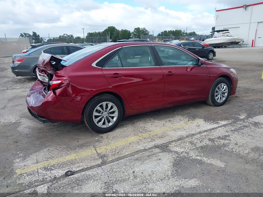 Vin: 4t1bf1fk1hu748567, lot: 46711947, toyota camry le 20174