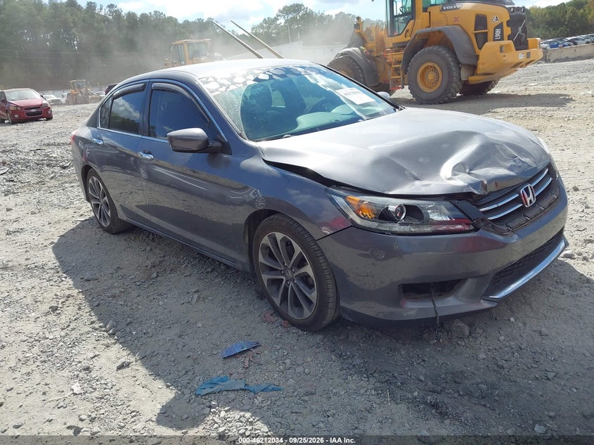 Vin: 1hgcr2f57fa121310, lot: 46711957, honda accord sport 20151